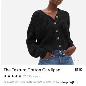 Everlane cotton cardigans